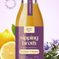 Sipping Broth Chicken Bone Broth - Rosemary & Lemon (250ml)